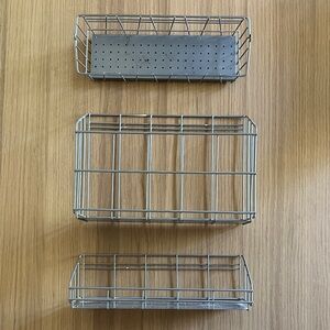 3-pack hanging baskets